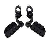 RORVECQ 1.25" 32mm Repose-pieds Autoroute Pour Harley Pour Davidson CVO Pour Road Pour King Pour Street Pour Glide Pour Sportster Pour Iron 883(NOIR)