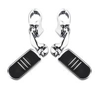 RORVECQ 1.25" Repose-pieds moteur de moto pour autoroute Pour Harley Touring Pour Sportster Pour Road King Pour Street Glide Low Rider(ENSEMBLE)