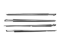 RORVECQ 1 Ensemble Pour Toyota Pour Corolla 2007-2014 Ceintures Joint Caoutchouc Voiture Gauche Droite D'Étanchéité Fenêtre Moulure Garniture