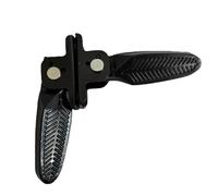 RORVECQ 2 Pièces Fente Vélo Pédales Arrière Repose-Pied Électrique Nylon Petite Voiture Électrique Siège Arrière Pièces Vélo Pliant Avec Passager