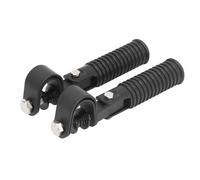 RORVECQ 2 Pièces Universelles Pédale Vitesse Motocyclette Levier Changement Patin Pied Pédale Démarche Chevilles Pied Accessoires Moto Pour Tige Protection 26mm-31mm(NOIR)