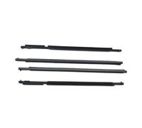 RORVECQ 4 Ceintures D'Étanchéité Extérieures De Vitre Pour Portes Latérales Pour Toyota Pour Land Pour Cruiser Pour Prado LJ150 2010-2020