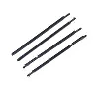 RORVECQ 4 Pièces Bande De Joint Vitre Fenêtre Voiture Latéral Pour Toyota Pour Prado 2010-2018