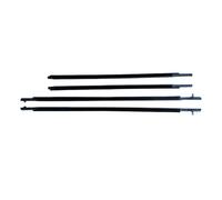 RORVECQ 4Pcs Moulure De Vitre Voiture Bande D'étanchéité Accessoires Extérieurs Auto Pour Toyota Pour Sienna 2003-2009