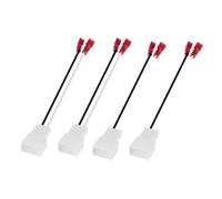 RORVECQ Accessoires Auto Pour Toyota Pour Scion 1987-2013 Faisceau De Câblage Pour Haut-parleurs Connecteur Adaptateur Câble Pour Haut-parleur (réf. 72-8104)(4 pièces)