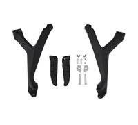 RORVECQ Accessoires Moto Repose-pieds Passager Arrière Support Repose-pieds Pour Ducati 899 959 1199 1299 Pour Streetfighter Pour Panigale V2(NOIR)