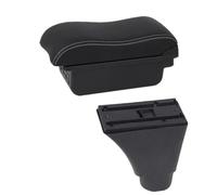 RORVECQ Accoudoir Auto Pour Daewoo Pour Kalos Pour Gentra Pour Revon R3 Console Centrale Boîte De Rangement Accoudoir Auto(B white line 3USB)