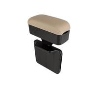 RORVECQ Accoudoir Auto Universel Organisateur D'accoudoir Auto Chargeur Sans Fil Conteneur De Rangement Cadre De Support Accessoires(Beige)