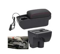 RORVECQ Accoudoir Pour Chevrolet Pour Sail 3 Boîte De Rangement Pour Pièces De Rechange Pour Accoudoir De Voiture Pour Aveo 3(A1 Charge rapide)