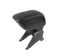 RORVECQ Accoudoir Universel Pour Accoudoir Central De Voiture Sans Perforation Noir Boîte De Rangement Pour Console Centrale