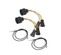 RORVECQ Adaptateur De Phare US Vers Euro 2 Pièces Pour E36 1992 1993 1994 1995 1996 1997 1998 1999, Harnais Adapté Au Connecteur Euro Plug & Play