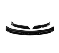RORVECQ Aileron Style Racing D'Avant Bumper Pelle Splitter Spoiler Diffuseur Accessoires Extérieurs Voiture pour BYD pour Seal EV 2022 2023 2024(Noir Brillant)