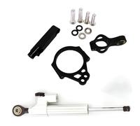 RORVECQ Amortisseur De Direction Pour Moto Pour Kawasaki Pour VERSYS 1000 2012 2013-2017 2018 2019 Kit Fixation Et Support Stabilisation(Modèle B)
