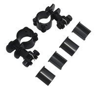 RORVECQ Bars motorcycles Repose-Pieds Support de Montage Fixation Autoroute Repose-Pieds Pour Harley Pour Road Pour King Pour Street Pour Glide Pour Softail(NOIR,Bracket)