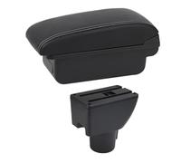 RORVECQ Boîte À Accoudoir Auto Pour Hyundai Pour GETZ Boîte D'accoudoir Auto Boîte De Rangement Retrofit Accessoires Auto(Ligne blanche B1)
