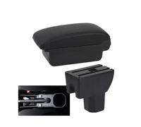RORVECQ Boîte À Accoudoir Pièces Retrofit Intérieur Boîte De Rangement Accessoires Auto Pour Suzuki Pour IGNIS(Ligne noire A2 Pas d'USB)