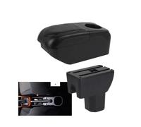 RORVECQ Boîte D'accoudoir Auto Pour Suzuki Pour IGNIS Pièces Retrofit Boîte De Rangement Détails Intérieur(Noir Noir)