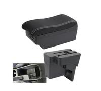 RORVECQ Boîte D'Accoudoir Central Pour Kia K3 BL7 2023 2024 2025 Console Centrale Boîte De Rangement Avec USB(C white line 7USB)