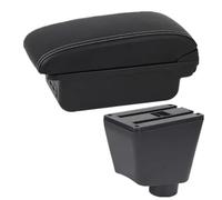 RORVECQ Boîte D'accoudoir Pour R&enault Pour Clio Captur Pour Clio1 Pour Clio2 Pour Clio3 Pour Clio 4 Boîte D'accoudoir De Voiture(Ligne blanche B3 3USB)
