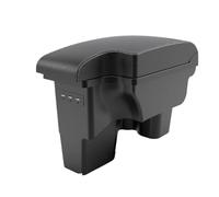 RORVECQ Boîtier D'accoudoir Pièces Intérieures De Retrofit Boîte De Rangement D'accoudoir Auto Pour Toyota Pour Hilux(B3 White line leather)
