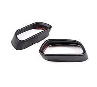 RORVECQ Cache-pot D'échappement En Acier Inoxydable Pour X5 F15 X6 F16 2014 2015 2016 2017 2018 Accessoires Extérieurs(Matte black M-Sports version)