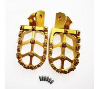 RORVECQ CNC Repose-pieds Cale-pieds pour CRF150F CRF230F CRF150 CRF230 CRF 150F 230F 230 2003 2004 2005 2006 2007 2008 2009 2010 2011-2023(Or)