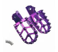 RORVECQ CNC Repose-pieds Cale-pieds pour CRF150F CRF230F CRF150 CRF230 CRF 150F 230F 230 2003 2004 2005 2006 2007 2008 2009 2010 2011-2023(Violet)