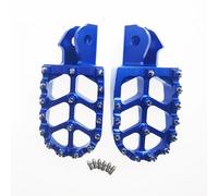 RORVECQ CNC Repose-pieds Cale-pieds pour CRF150F CRF230F CRF150 CRF230 CRF 150F 230F 230 2003 2004 2005 2006 2007 2008 2009 2010 2011-2023(Bleu)