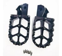 RORVECQ CNC Repose-pieds Cale-pieds pour CRF150F CRF230F CRF150 CRF230 CRF 150F 230F 230 2003 2004 2005 2006 2007 2008 2009 2010 2011-2023(NOIR)