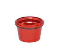 RORVECQ Embout De Silencieux D'échappement En Aluminium CNC Pour Moto Pour Y&amaha TMAX530 T MAX 530 T-MAX530 2012 2013 2014 2015 2016 2017(ROUGE)
