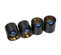 RORVECQ Embout De Silencieux D'échappement En Fibre De Carbone Pour M2 M3 M4 G80 G81 G82 G83 G87 Accessoires(Bleu)