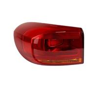 RORVECQ Feu Arrière De Voiture Pour VW Pour Tiguan 2012-2017 | Cache-feu Arrière Feu De Recul Feu Stop Feu Antibrouillard Sans Ampoule(Gauche)