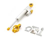 RORVECQ Kit Complet De Fixation D'amortisseur Direction En Aluminium Pour Moto Pour Kawasaki ER6N ER-6N 2006-2008(Model D)