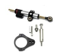 RORVECQ Kit De Fixation D'amortisseur Direction En Aluminium CNC Pour Moto Pour CFMOTO 450NK 2023-2024(Modèle B)