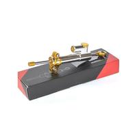 RORVECQ Kit De Fixation D'amortisseur Direction Réglable En Aluminium CNC Pour Kawasaki ER6N 2012 2013 2014 2015 2016(Model P)