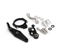 RORVECQ Kit De Fixation Pour Amortisseur Direction Moto Pour Yamaha MT09 MT-09 SP 2021 2022 2023 2024 Motif Carbone(Model H)