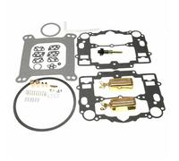 RORVECQ Kit De Réparation De Carburateur Pour Edelbrock 1405 1406 1407 1408 1409 1410 1411 Avec Joint De Couvercle De Cuve