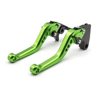 RORVECQ Leviers De Frein Et D'embrayage Réglables CNC Pour Moto Pour Triumph Pour Street Pour Triple R 765 2020 2021 2022 2023 2024(Vert,147mm)