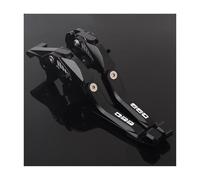 RORVECQ Leviers De Frein Et D'embrayage Réglables En Aluminium 5D Pour Moto Pour Triumph Pour Trident 660 2021-2023(NOIR)