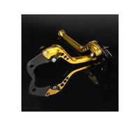 RORVECQ Leviers De Frein Et D'embrayage Réglables En Aluminium Pour Moto Pour Triumph Pour Speed 400/Scrambler 400X 2023-2025(Or)
