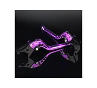 RORVECQ Leviers De Frein Et D'embrayage Réglables En Aluminium Pour Moto Pour Triumph Pour Speed 400/Scrambler 400X 2023-2025(Violet)