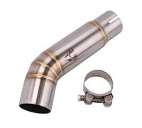 RORVECQ Ligne D'échappement Intermédiaire Modifiée Pour Moto Pour Suzuki GSX-S 750 BK750 GSR750 GSXS750 GSX S750 2018 2020 2021 2020 2022(ModèleA)