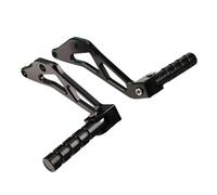 RORVECQ Motocyclette CNC Repose-pieds Arrière Support de Pédale Pour Sur Ron Pour Light Bee X/S/L1E Pour Segway X260 X160(NOIR)