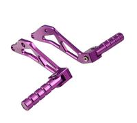 RORVECQ Motocyclette CNC Repose-pieds Arrière Support de Pédale Pour Sur Ron Pour Light Bee X/S/L1E Pour Segway X260 X160(Violet)