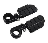 RORVECQ Motocyclettes Garde-pieds d'autoroute Protections de moteur Cale-pieds Pour Harley Pour Dyna Low Pour Rider Pour Softail XL883(NOIR,ENSEMBLE)