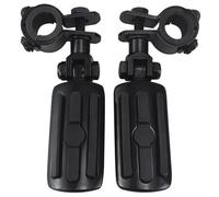 RORVECQ Péages d'Autoroute Motos Repose-Pieds Pédalier Accessoires Monture Pour Harley Pour Road Pour King Pour Electra Pour Street Pour Glide(Item 2)