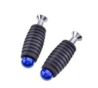 RORVECQ Pédale Pied Motociclette CNC 6mm Levier Vitesse Repose-pied Pour Yamaha YZF R1 R6 R3 R25 MT-03 MT07 MT09 MT10 FZ07 FZ09 FZ1(Bleu)