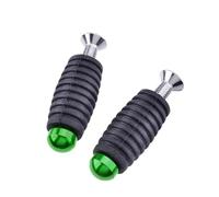 RORVECQ Pédale Pied Motociclette CNC 6mm Levier Vitesse Repose-pied Pour Yamaha YZF R1 R6 R3 R25 MT-03 MT07 MT09 MT10 FZ07 FZ09 FZ1(Vert)