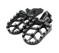 RORVECQ Pédales Moto Aluminium CNC Supports Repose Pieds Pédales Pour Sur Ron Pour Surron Pour Ultra Bee UB Vélo Électrique De Motocross(NOIR)