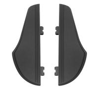 RORVECQ Planchers Conducteur Avant Pédales Moto Repose-pieds Pour Harley Pour Touring Pour Softail Pour Electra Pour Street Pour Road Pour Glide(NOIR)